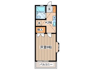 辻堂ドミール２１の物件間取画像